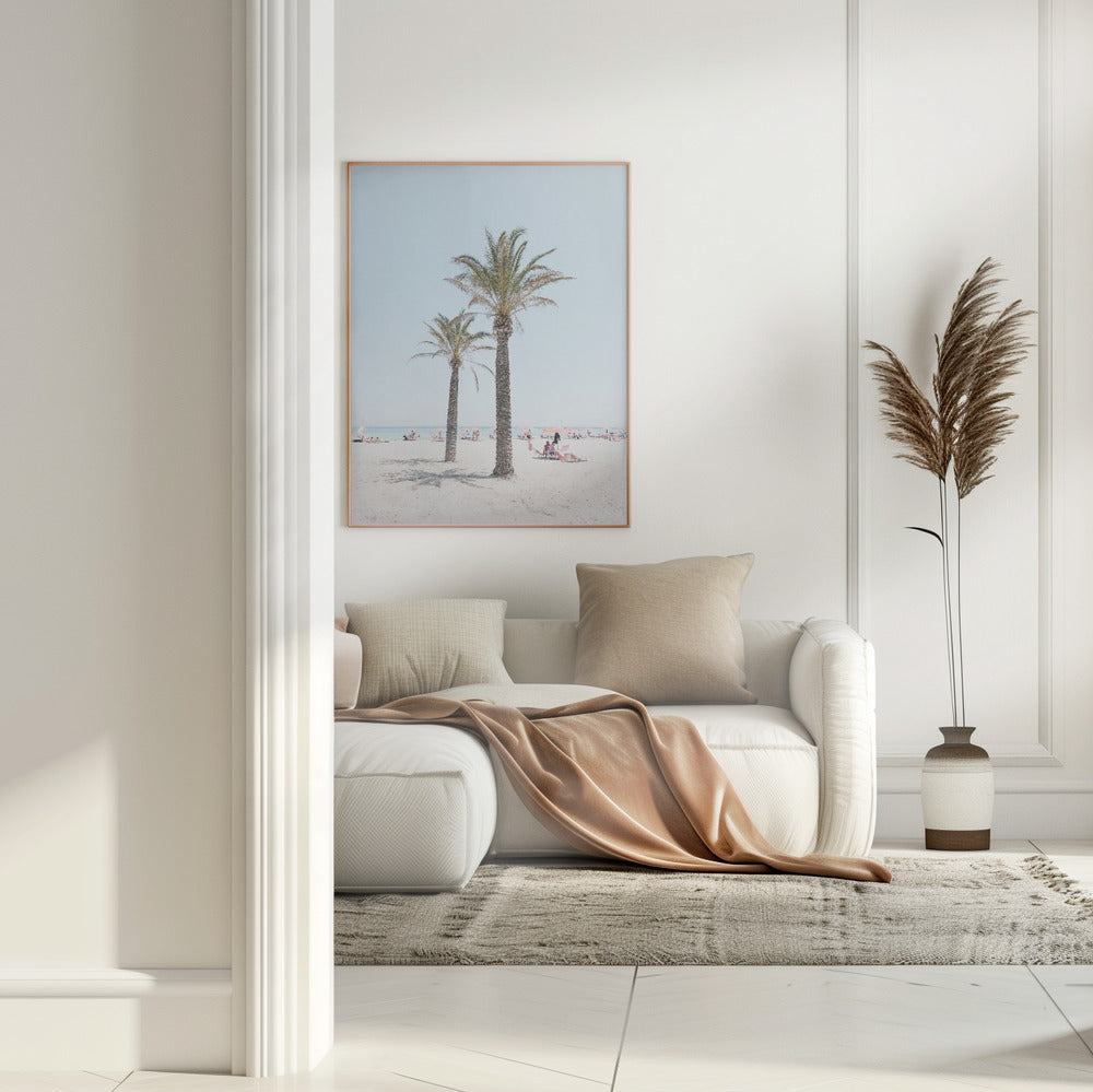 Wandbild 'Beach-Palms'