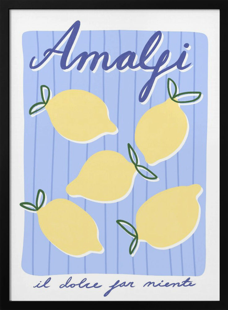 Wandbild 'Amalfi'