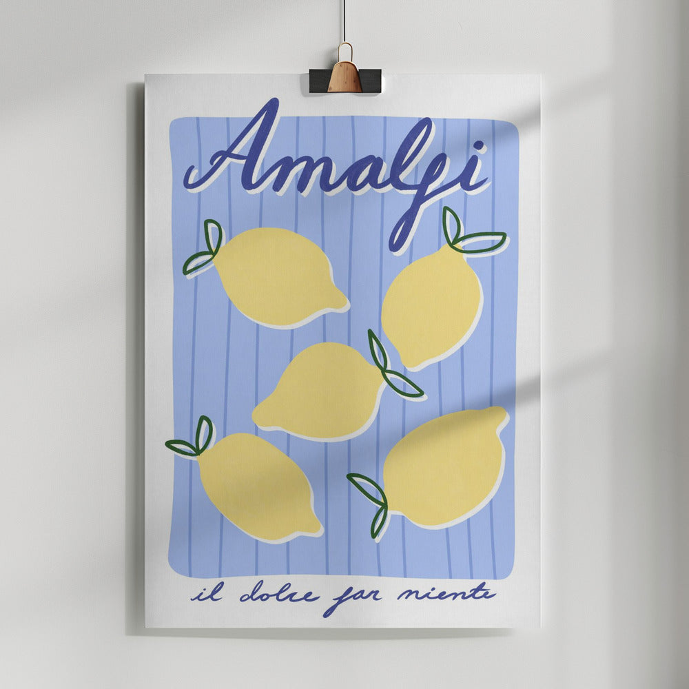 Wandbild 'Amalfi'